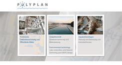Desktop Screenshot of polyplan-gmbh.de